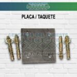Productos-Cercados-del-Sureste-Accesorios-Placa-y-Taquetes