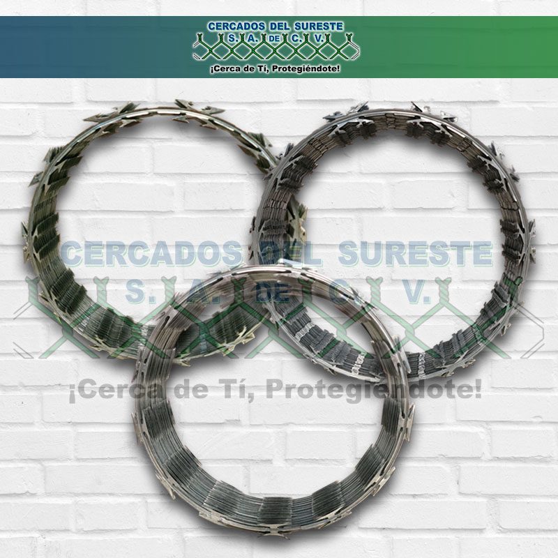 Productos-Cercados-del-sureste-Concertinas-Industriales-Militares-Residenciales